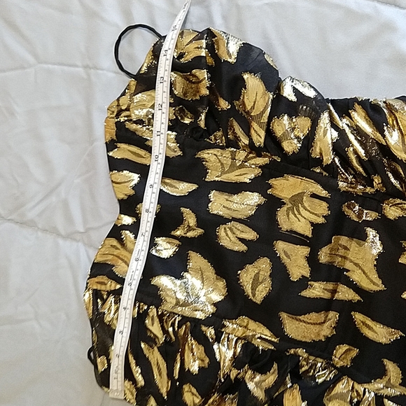 Vintage New Fast Beautiful Evening Strapless Dress Size XS - Picture 12 of 14